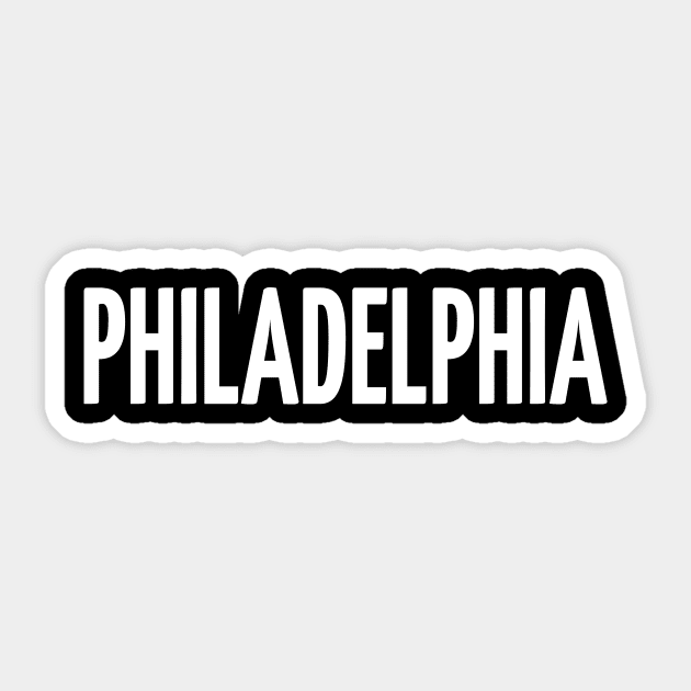 Philadelphia Raised Me Sticker by ProjectX23Red